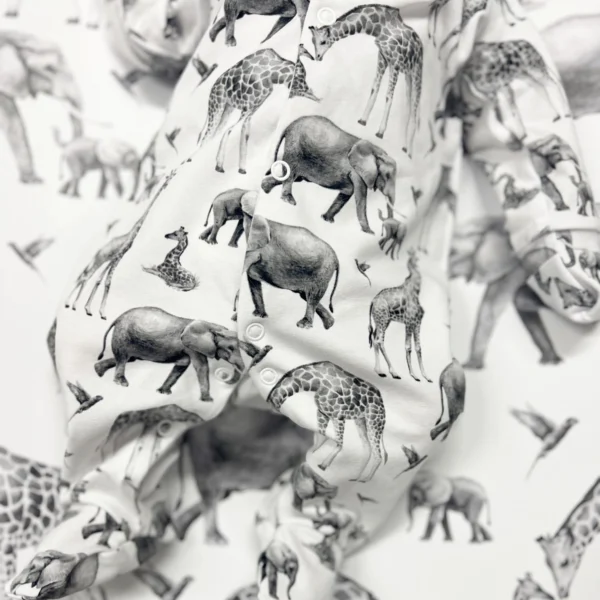Safari Cotton Sleepsuit
