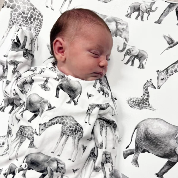 Safari Cotton Sleepsuit - Image 3