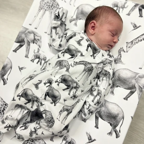 Safari Cotton Sleepsuit - Image 2