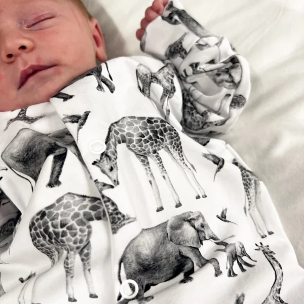 Safari Cotton Sleepsuit - Image 4