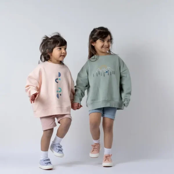Sweatshirt | Blush Vertical Moon - Image 4