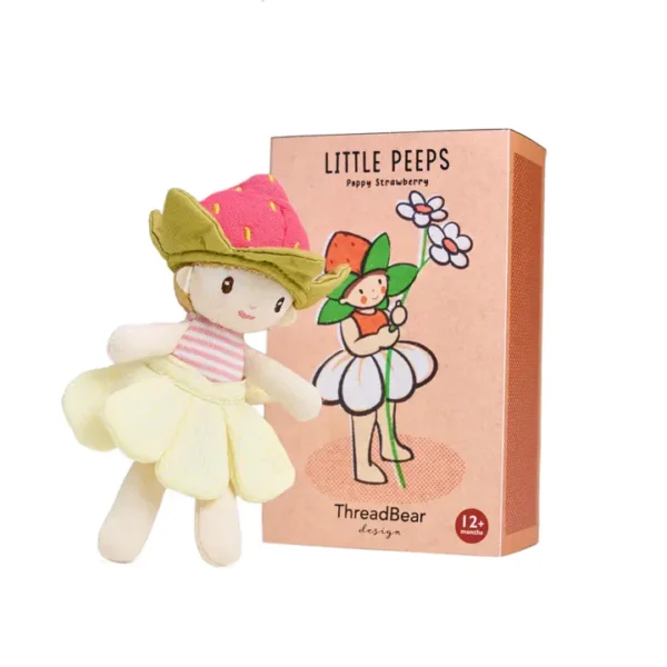 Threadbear Little Peeps Poppy Strawberr