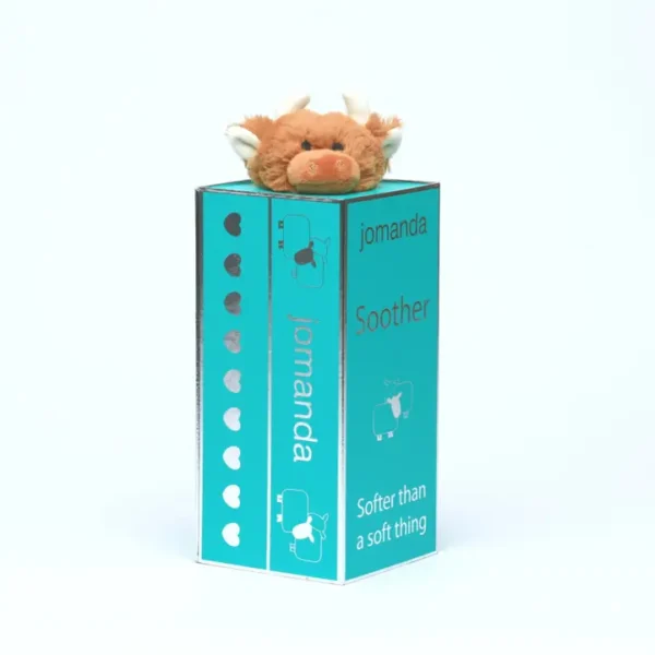Wholesale Highland Cow Plush Baby Soft Toy Soother Comforter 29cm - Image 2