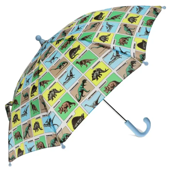 Wholesale Children's Push-Up Umbrella - Prehistoric Land