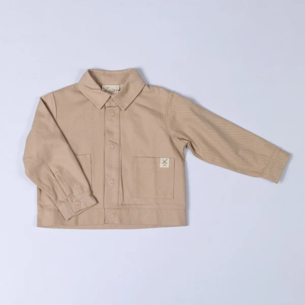 Kids Organic Cotton Shacket - Image 4